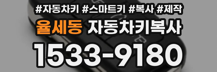 율세동 자동차키복사