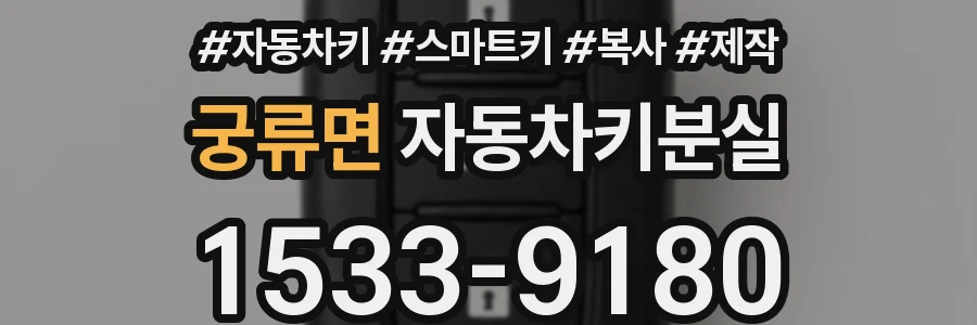 궁류면 자동차키분실