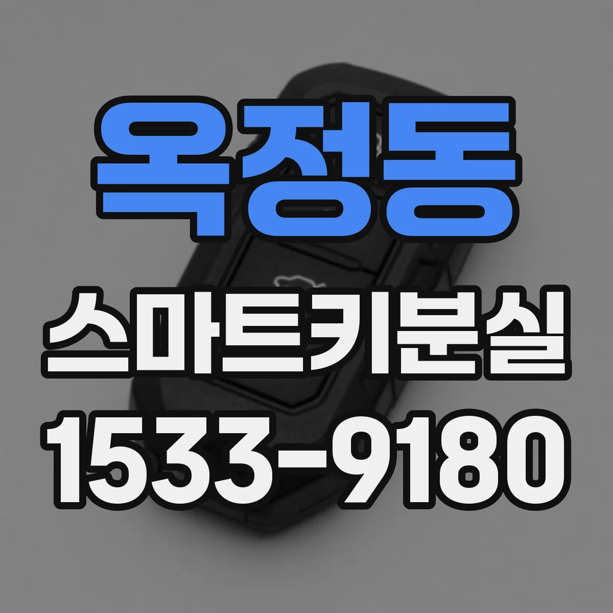옥정동 스마트키분실