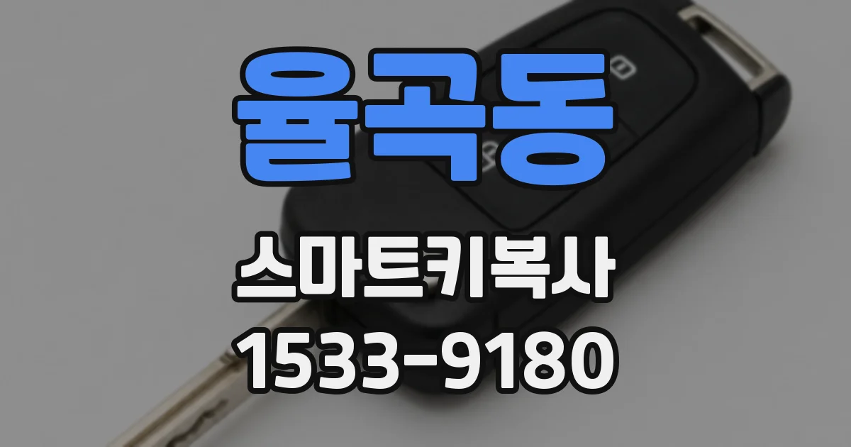 율곡동 스마트키복사