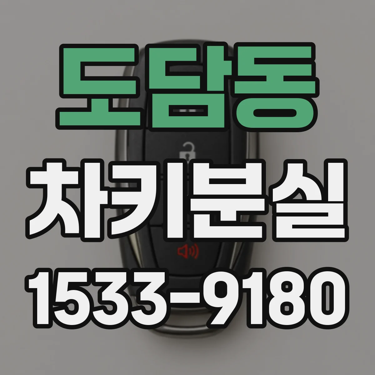 도담동 차키분실