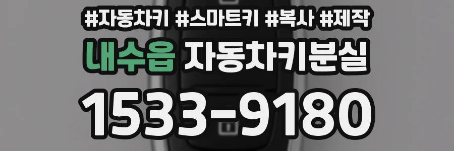내수읍 자동차키분실