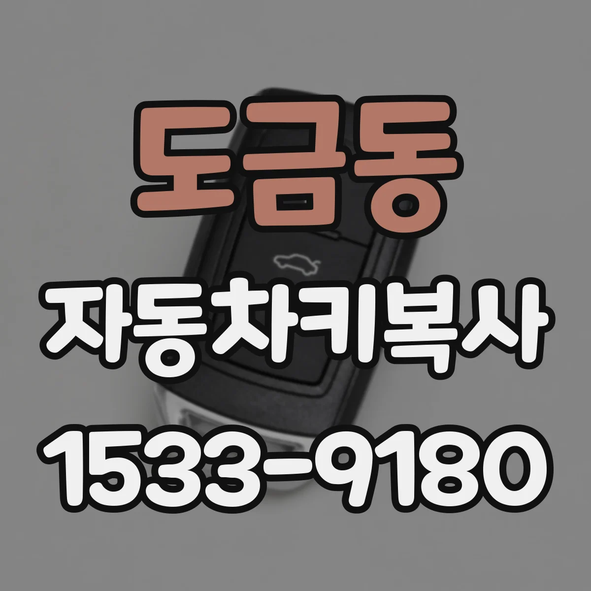 도금동 자동차키복사