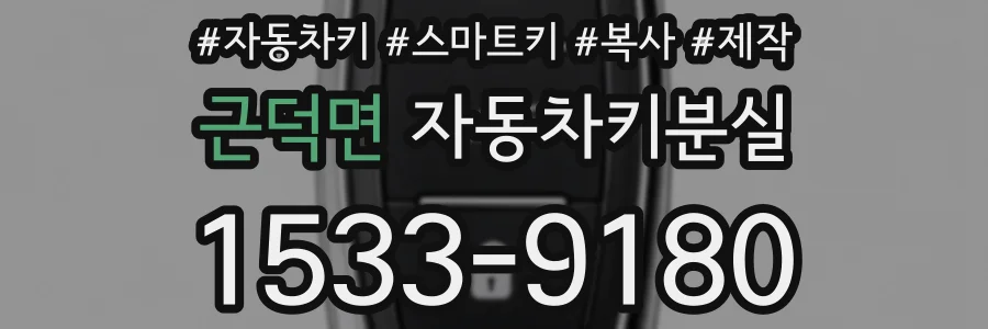 근덕면 자동차키분실