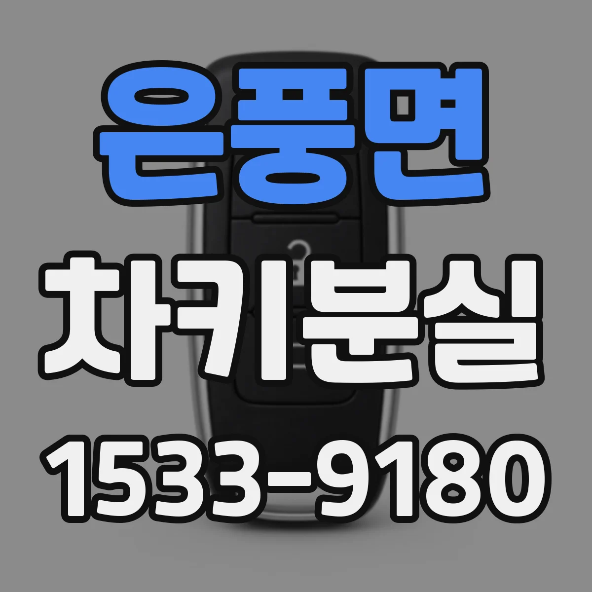 은풍면 차키분실