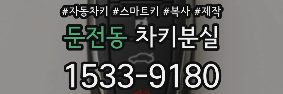 둔전동 차키분실
