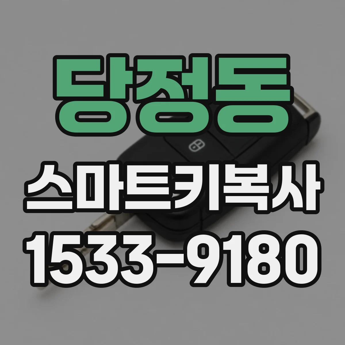 당정동 스마트키복사