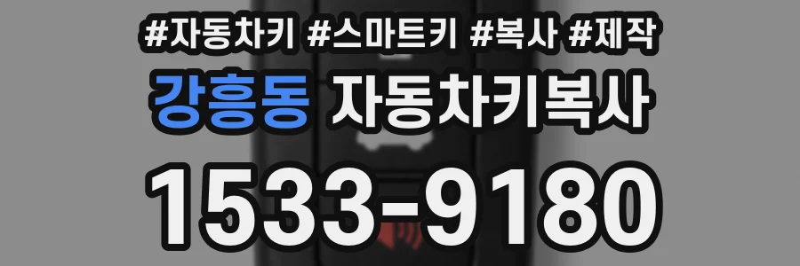 강흥동 자동차키복사