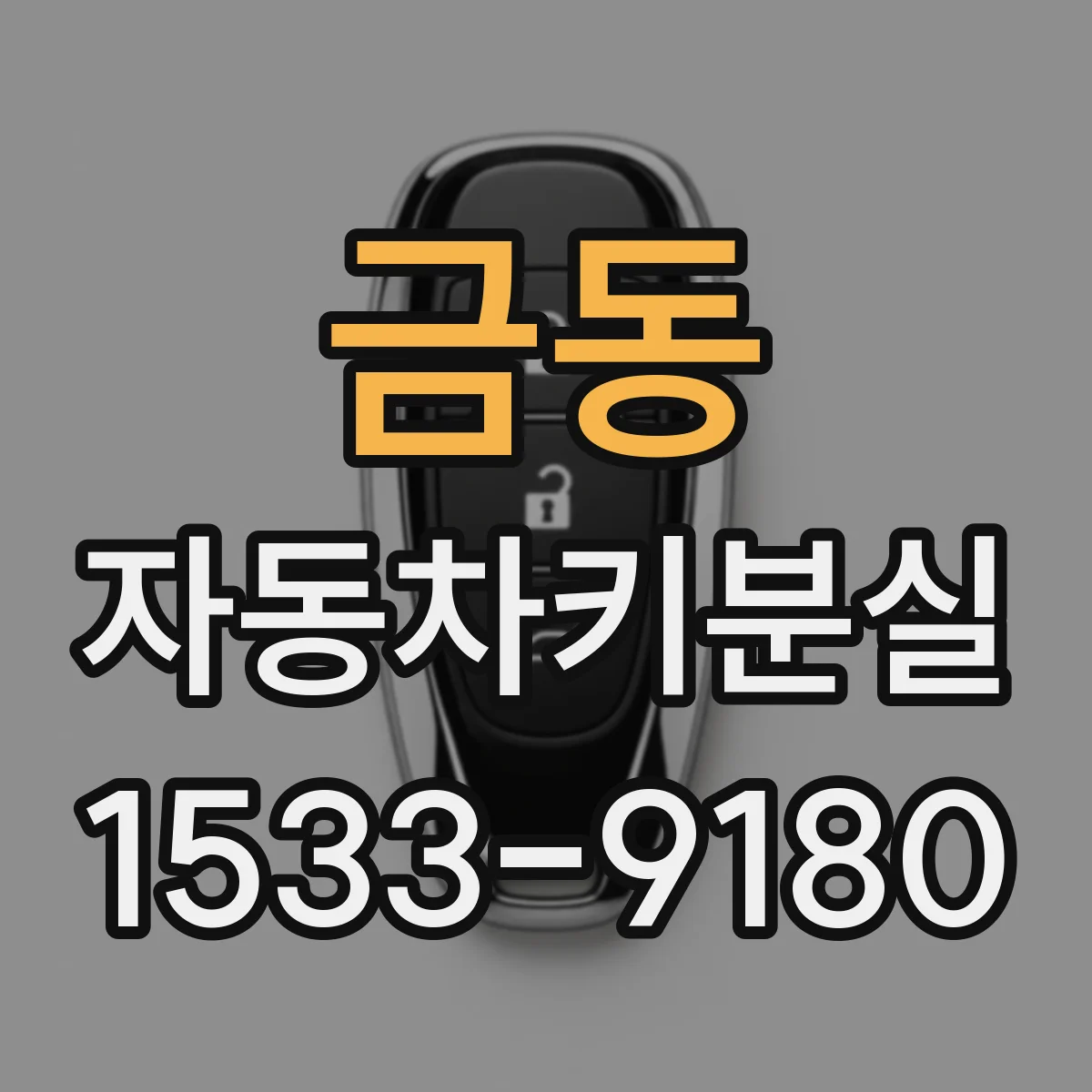 금동 자동차키분실