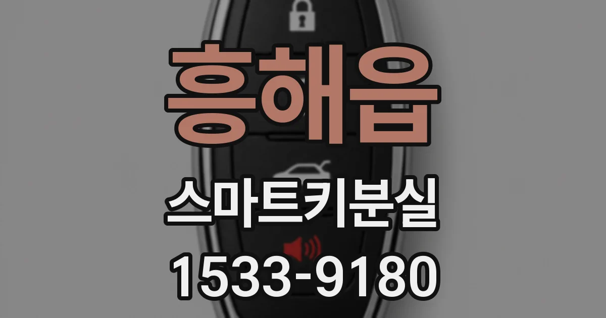 흥해읍 스마트키분실