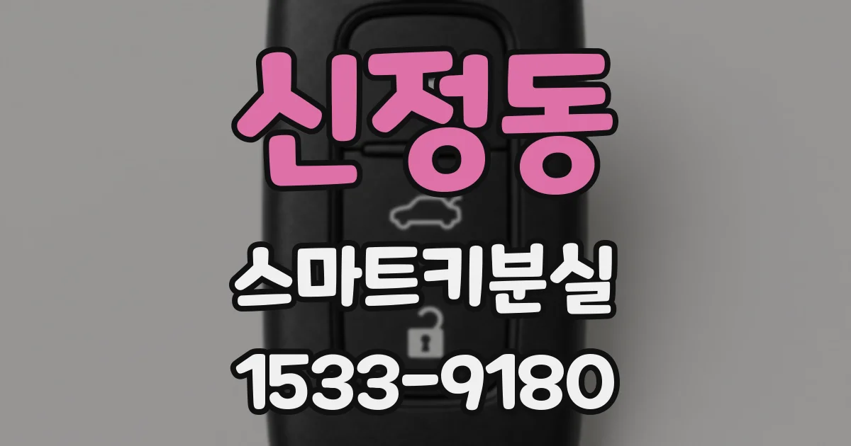 신정동 스마트키분실