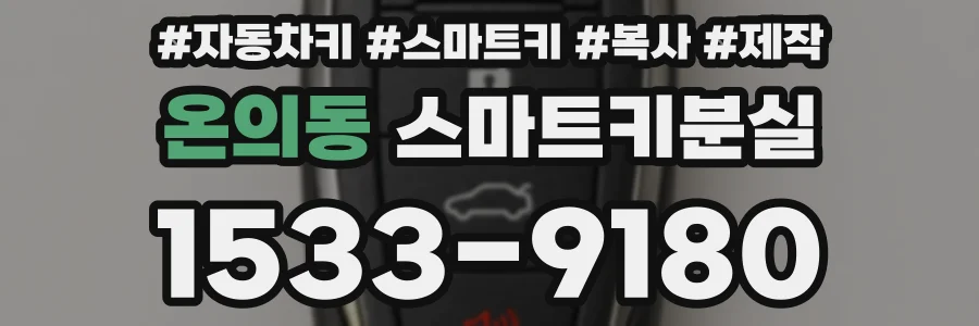 온의동 스마트키분실