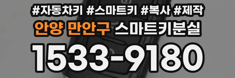 안양 만안구 스마트키분실