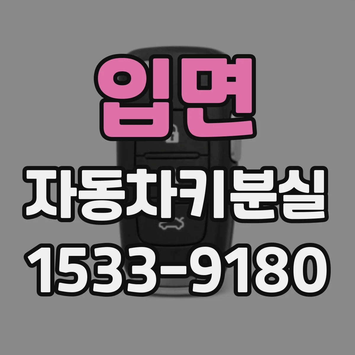 입면 자동차키분실