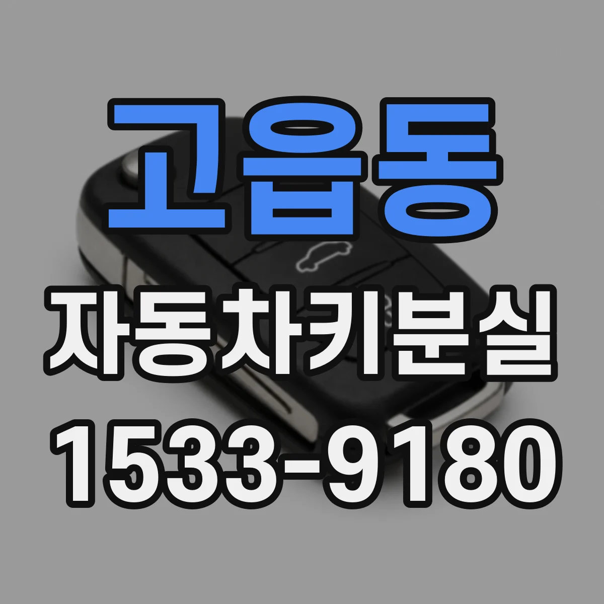 고읍동 자동차키분실