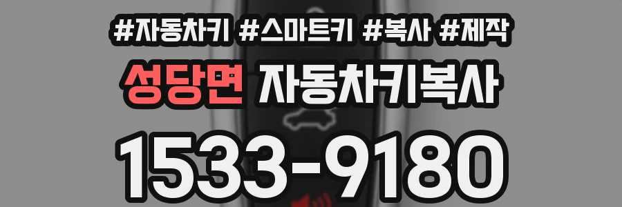 성당면 자동차키복사
