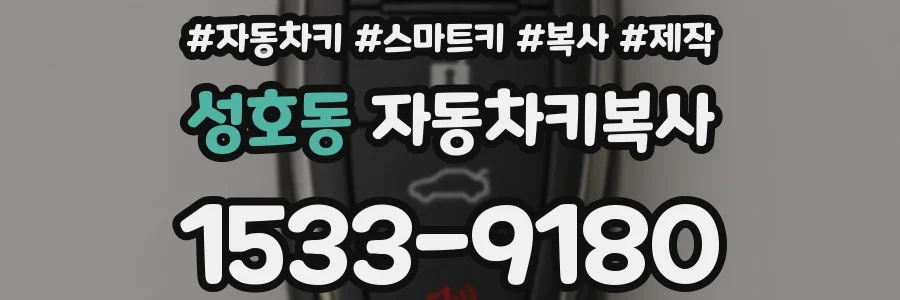 성호동 자동차키복사