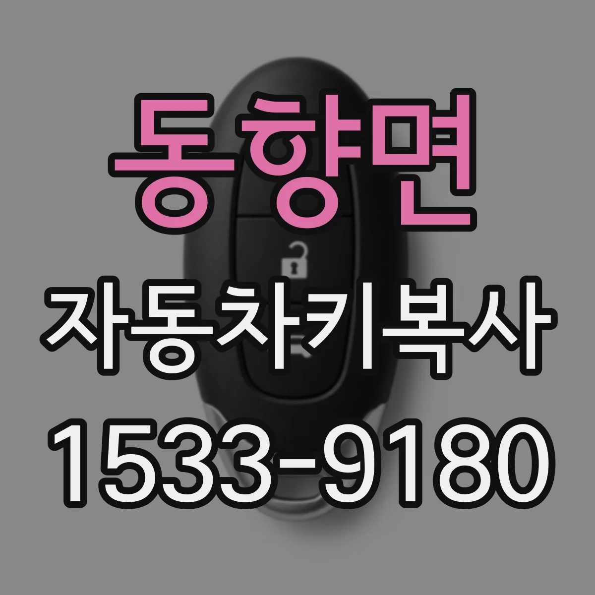 동향면 자동차키복사