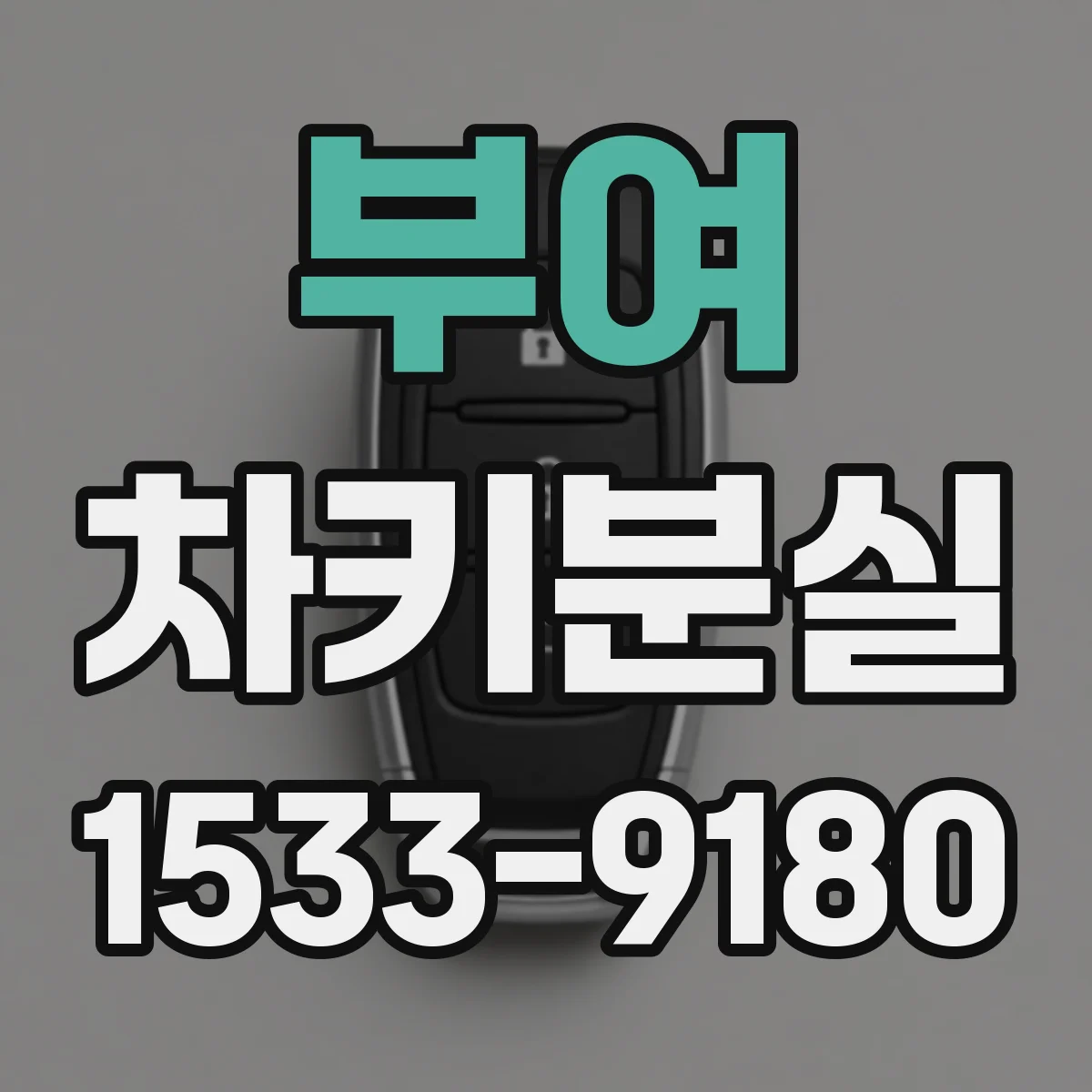부여 차키분실