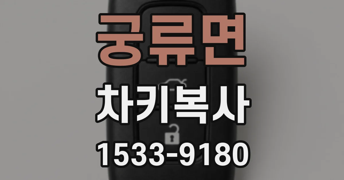 궁류면 차키복사