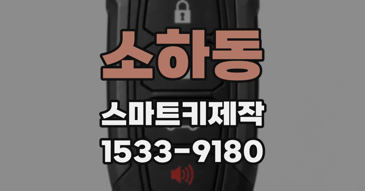 소하동 스마트키제작