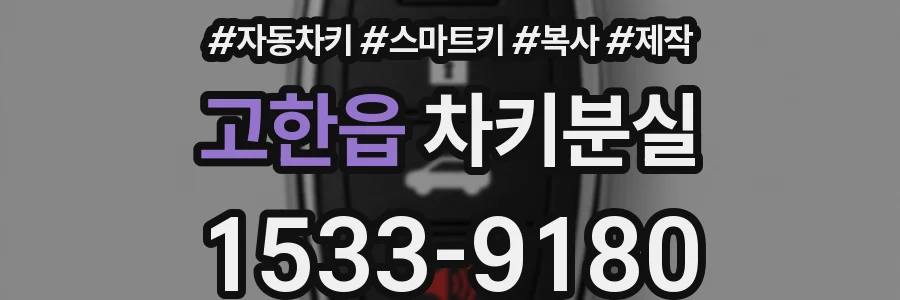 고한읍 차키분실