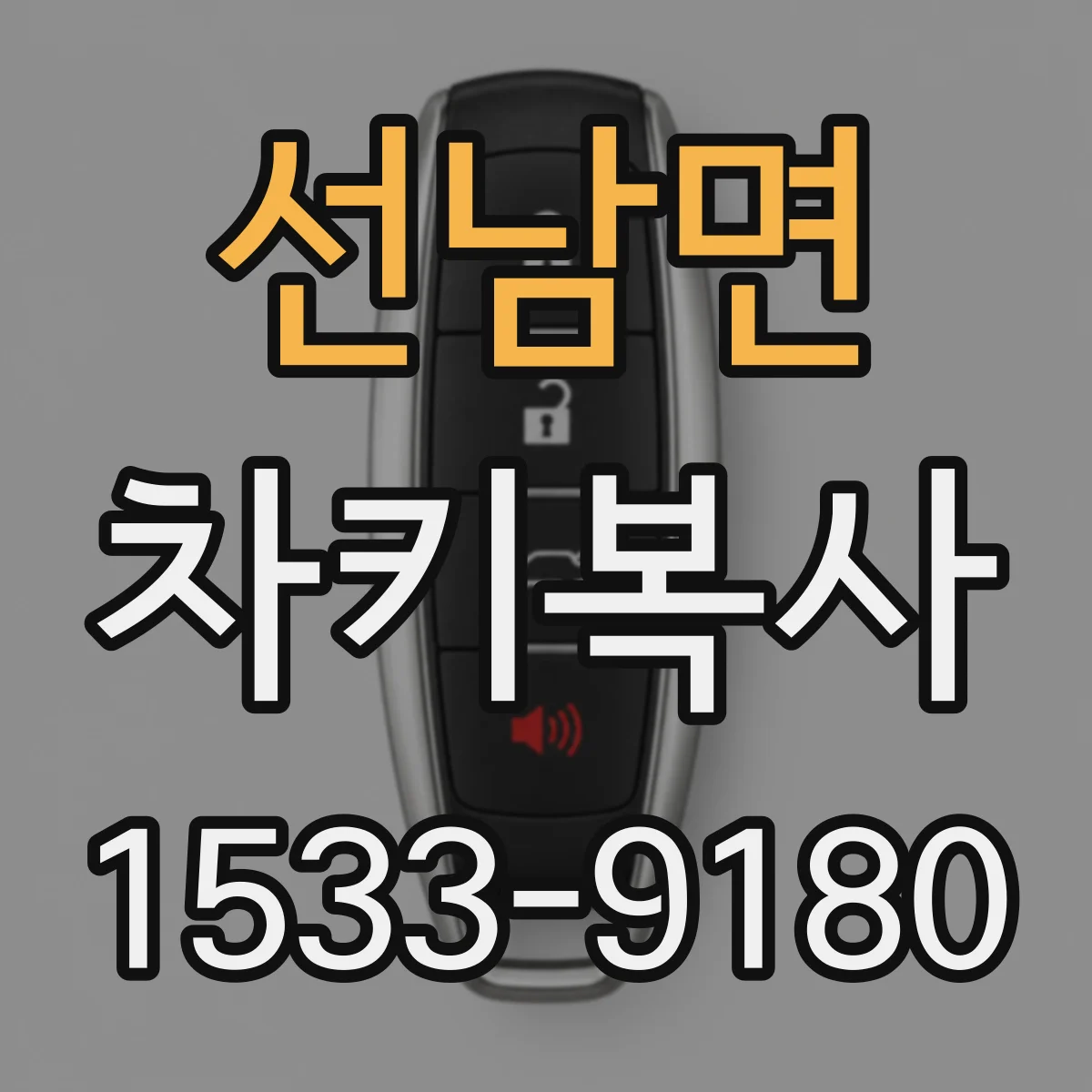 선남면 차키복사