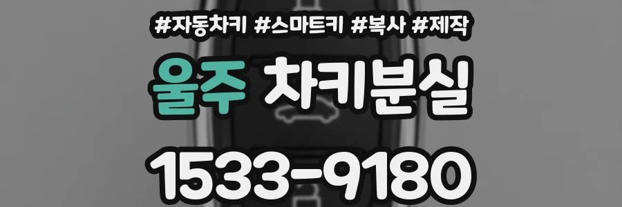 울주 차키분실