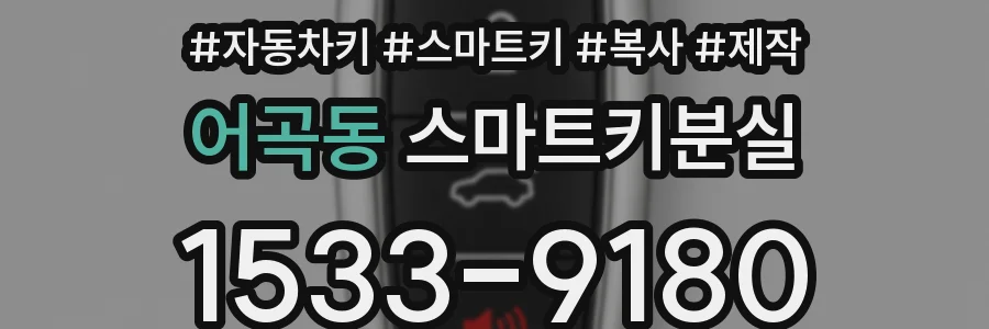 어곡동 스마트키분실