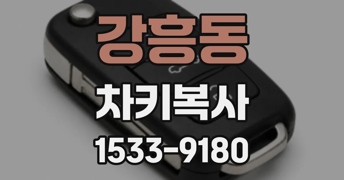 강흥동 차키복사