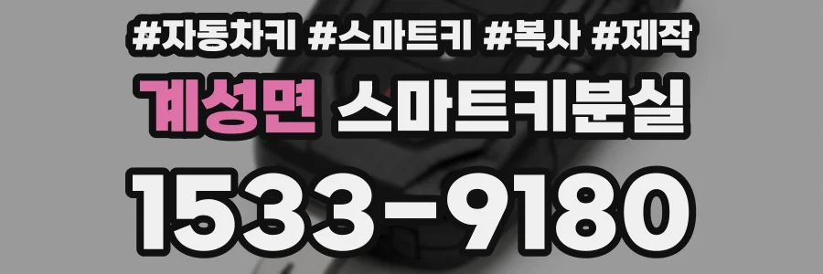 계성면 스마트키분실