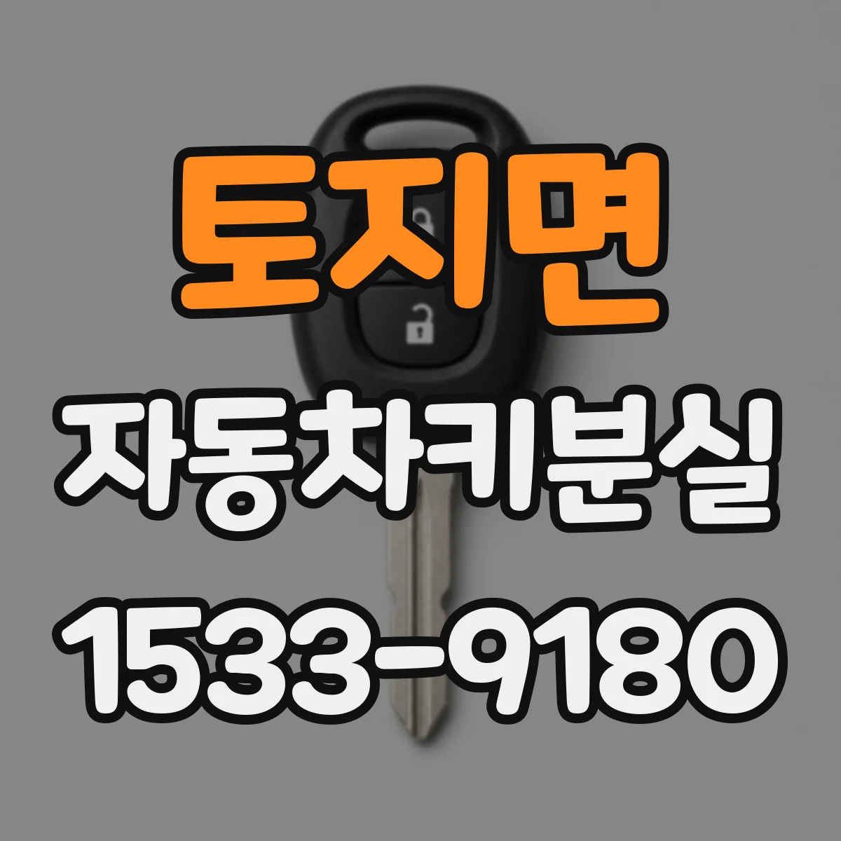 토지면 자동차키분실
