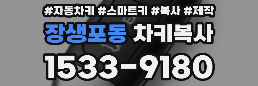 장생포동 차키복사