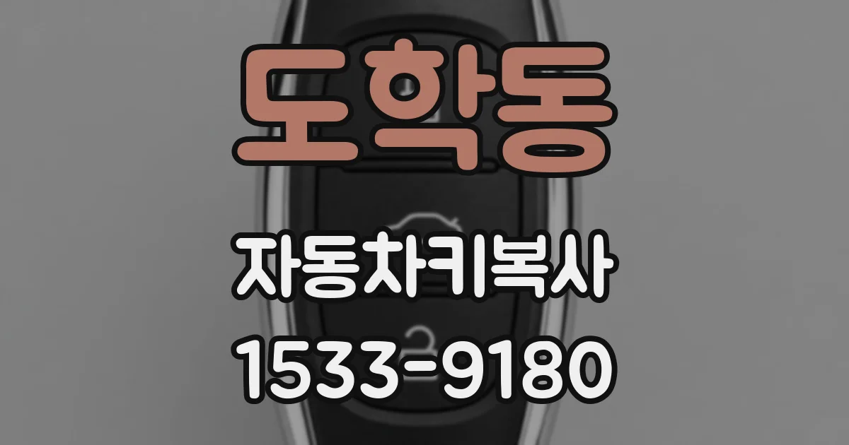 도학동 자동차키복사