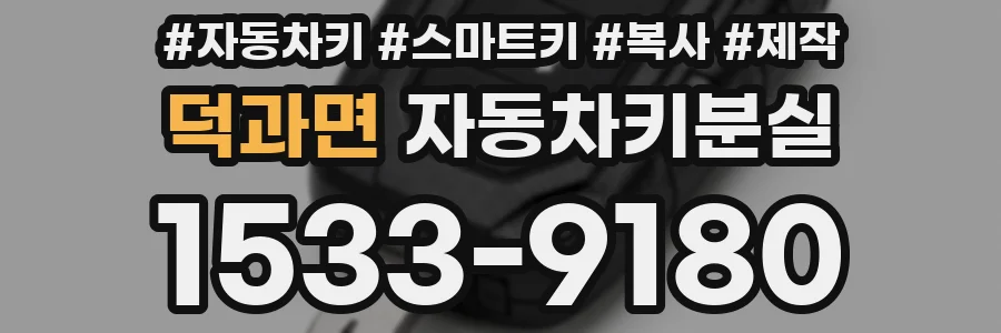 덕과면 자동차키분실