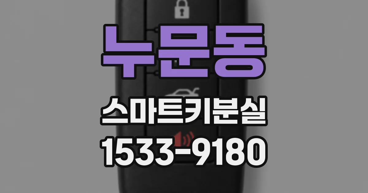 누문동 스마트키분실