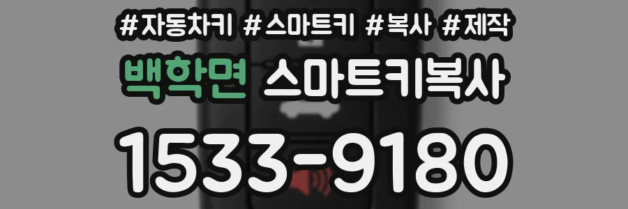 백학면 스마트키복사