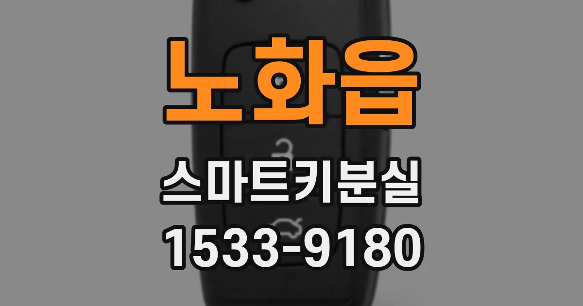 노화읍 스마트키분실