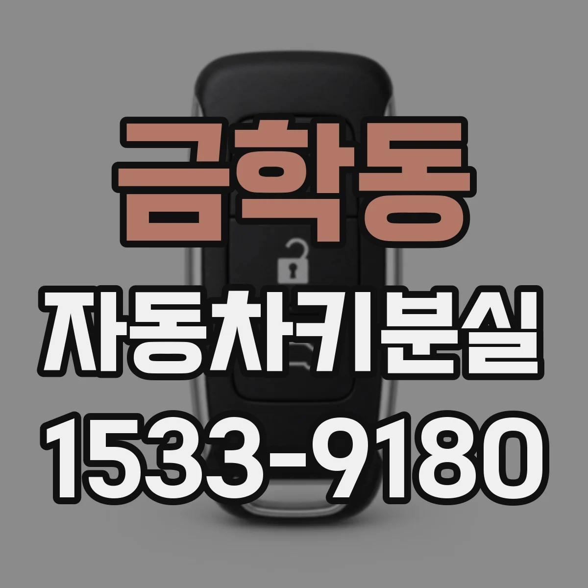 금학동 자동차키분실