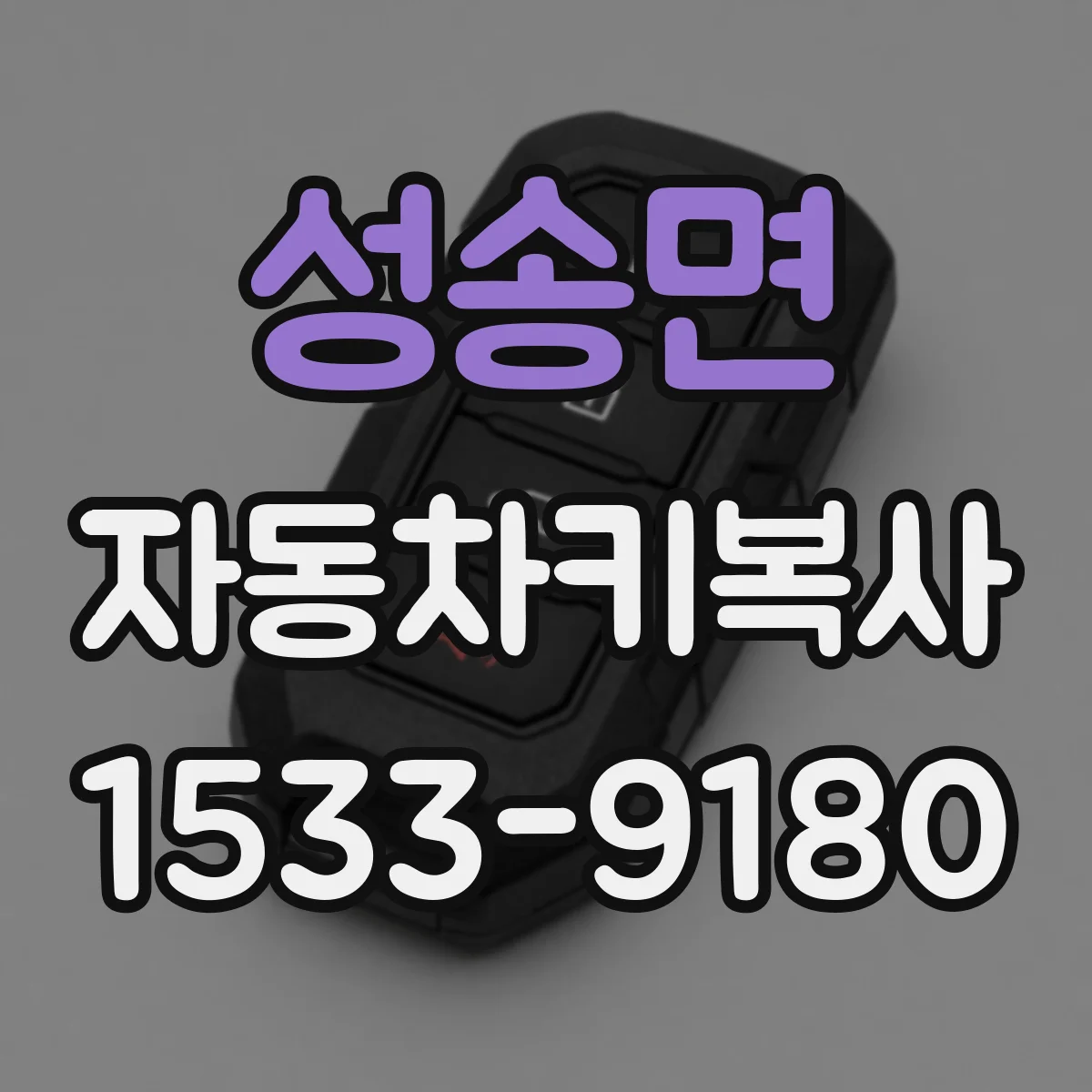 성송면 자동차키복사