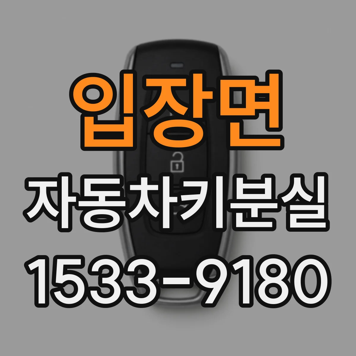 입장면 자동차키분실