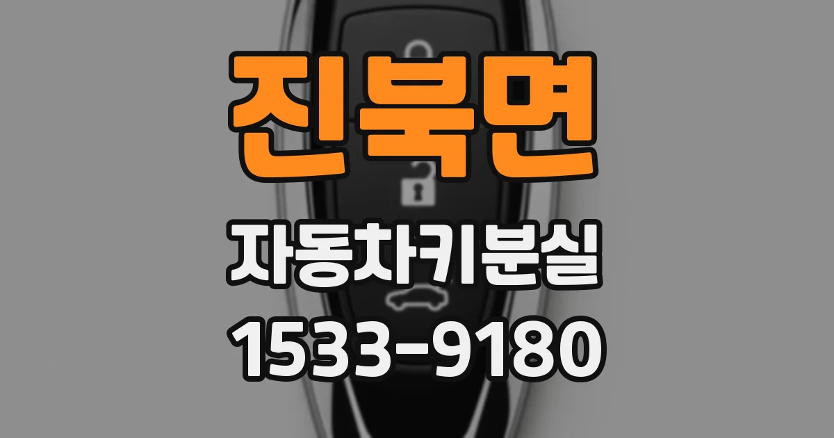 진북면 자동차키분실