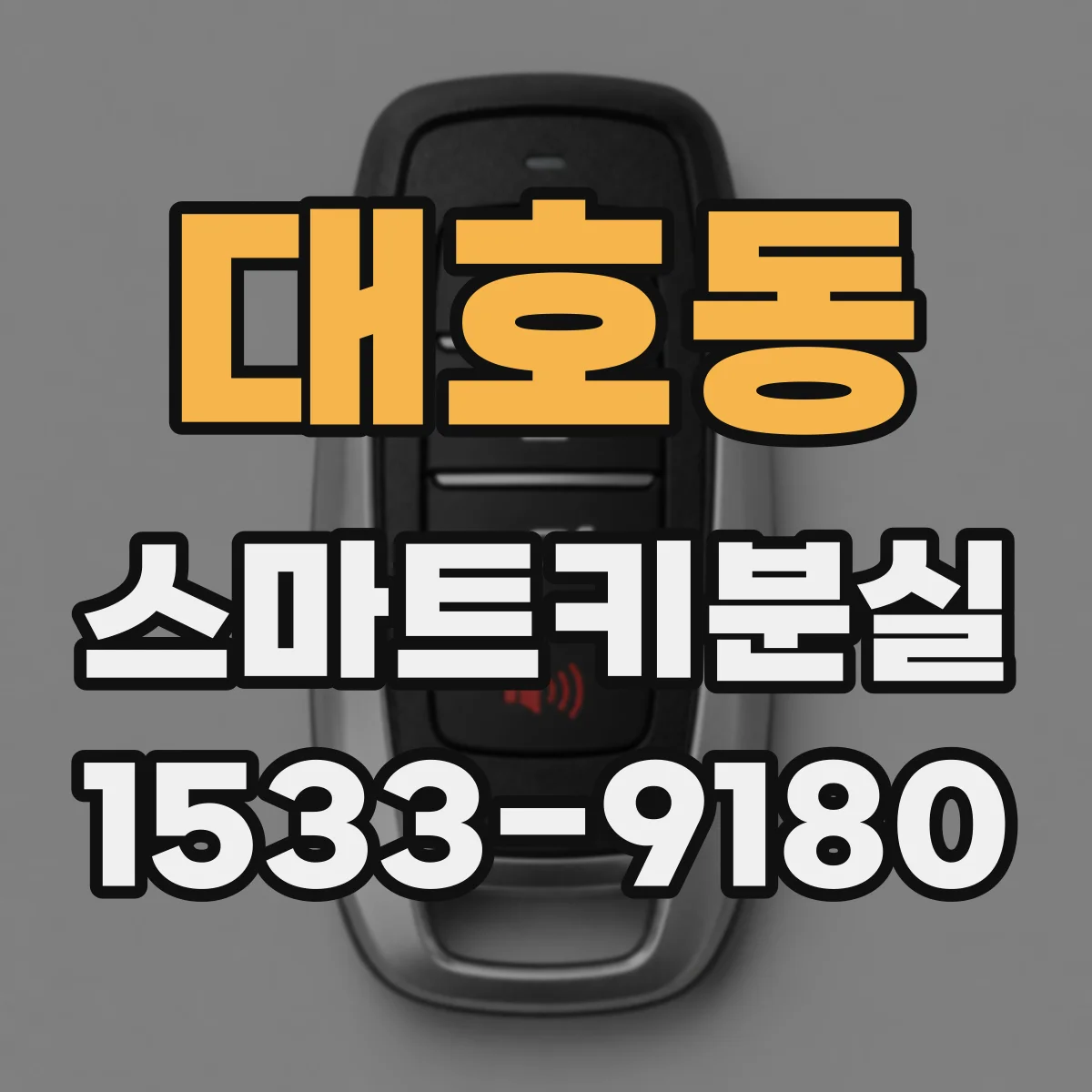 대호동 스마트키분실