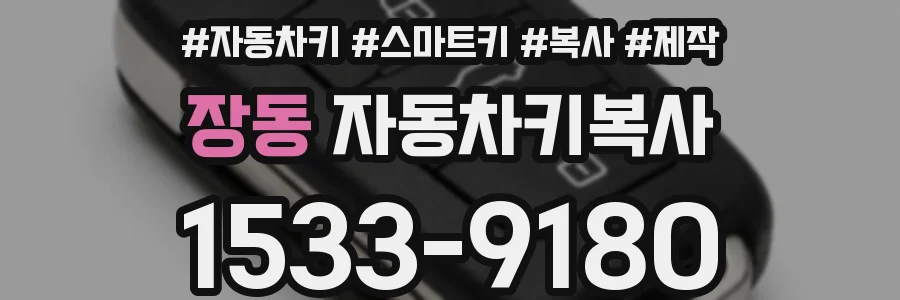 장동 자동차키복사
