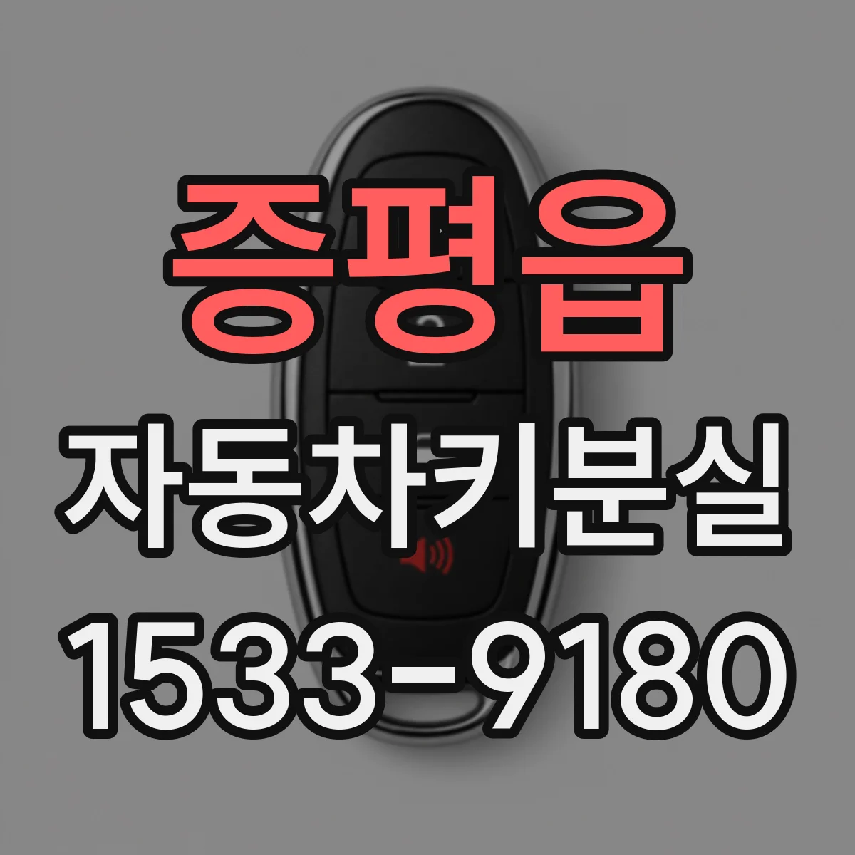증평읍 자동차키분실