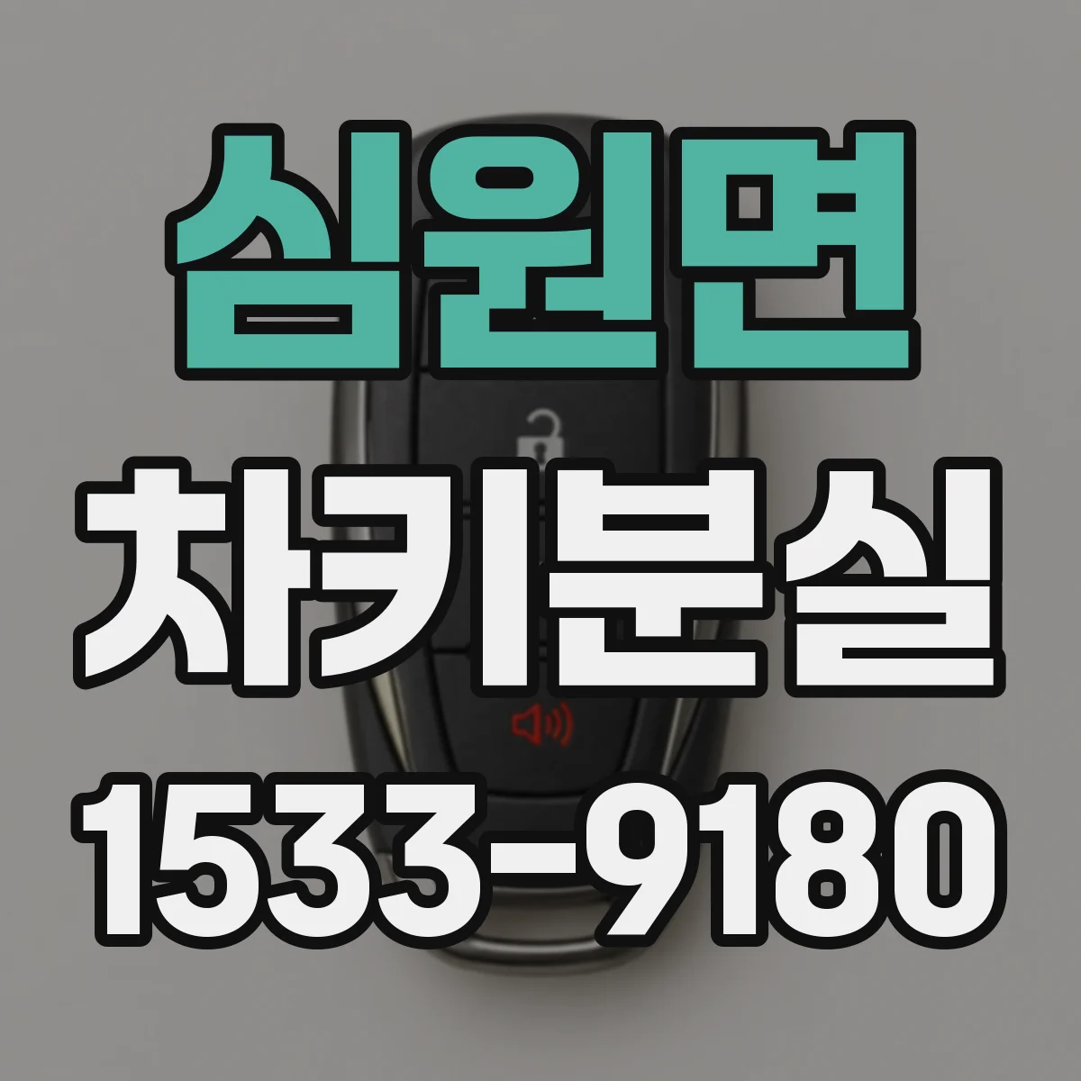 심원면 차키분실