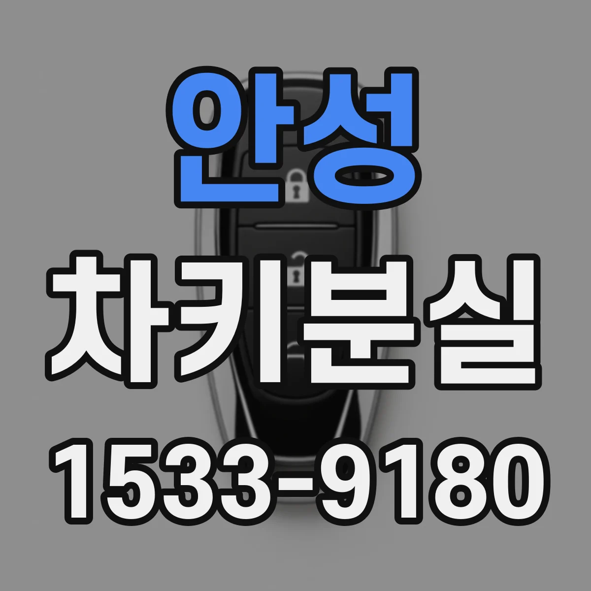 안성 차키분실