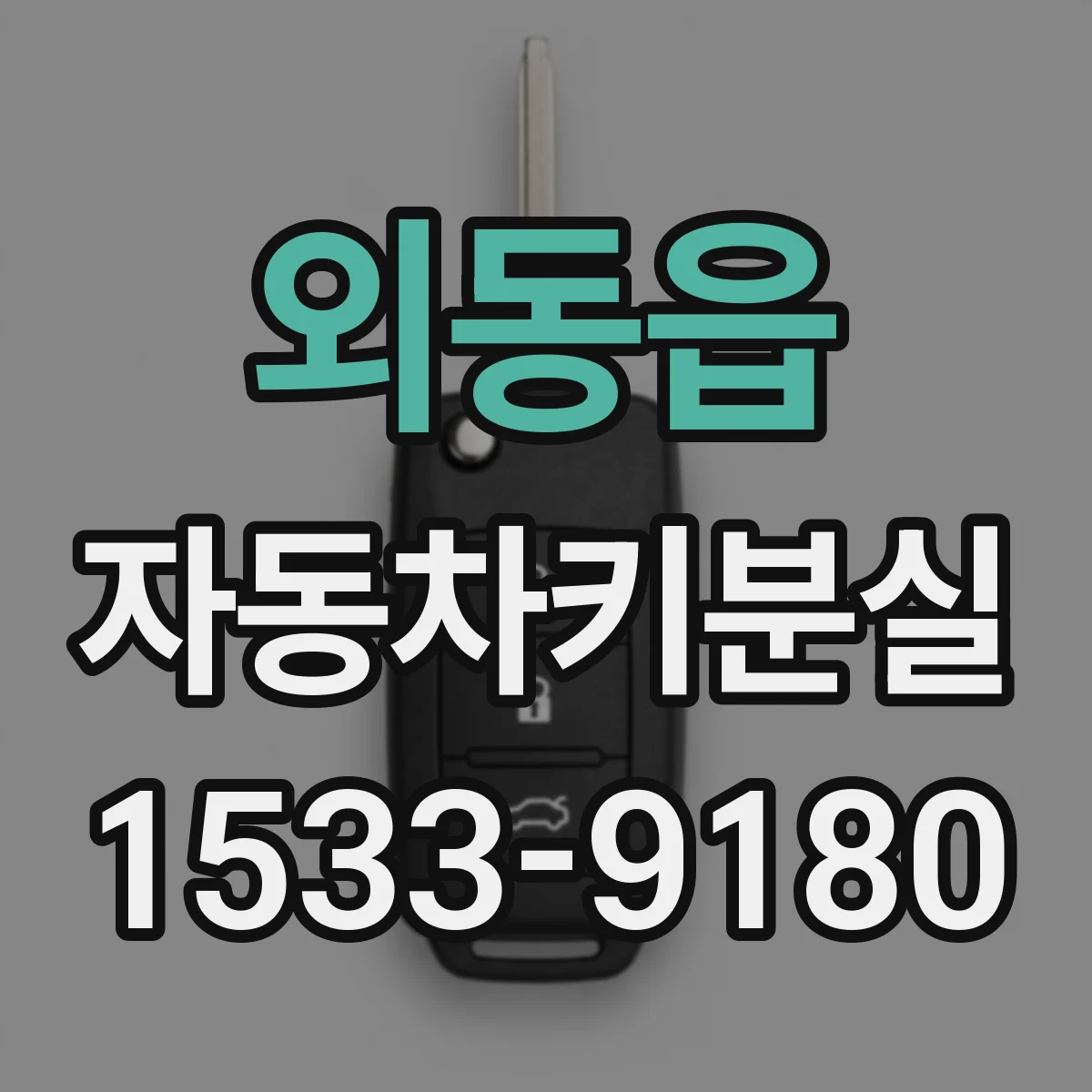외동읍 자동차키분실