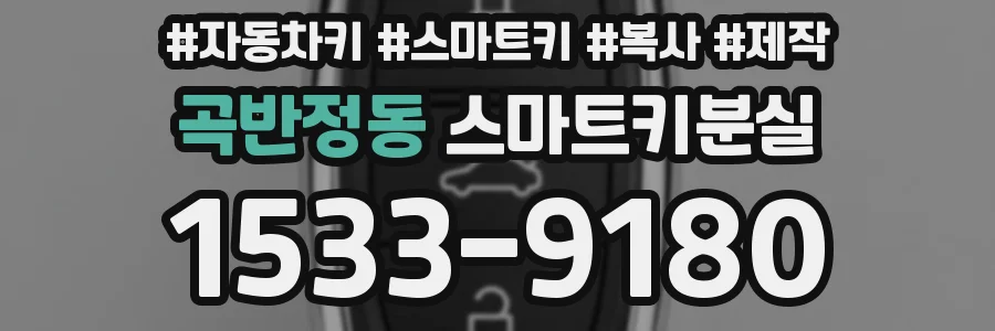 곡반정동 스마트키분실