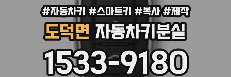 도덕면 자동차키분실